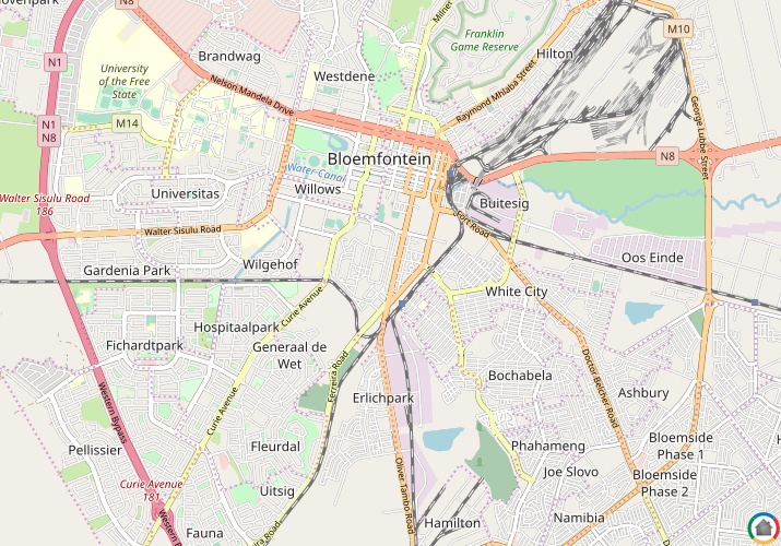 Map location of Oranjesig